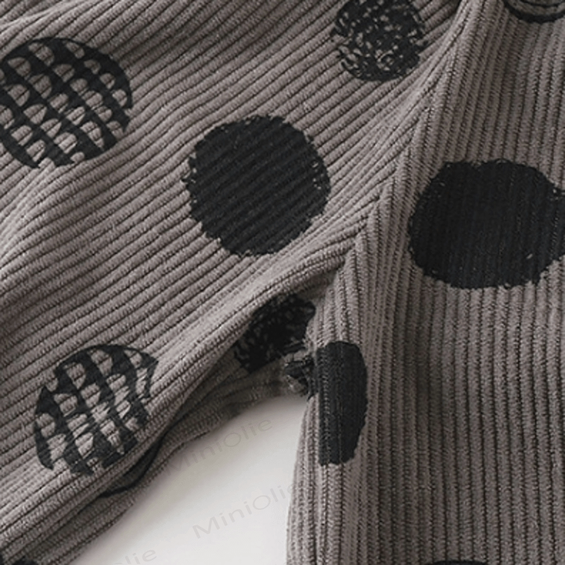 Pantaloni per neonati e bambini in velluto a coste dal design retrò - image 6