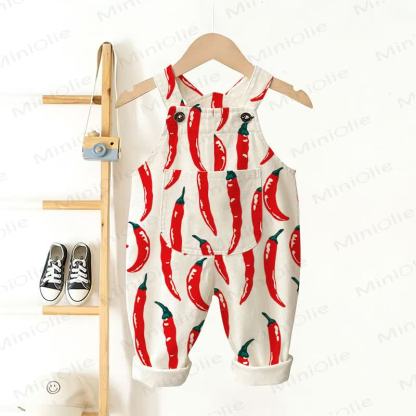 Salopette bianca Pepper per neonati e bambini piccoli - Bianco - 3-5T - image 1