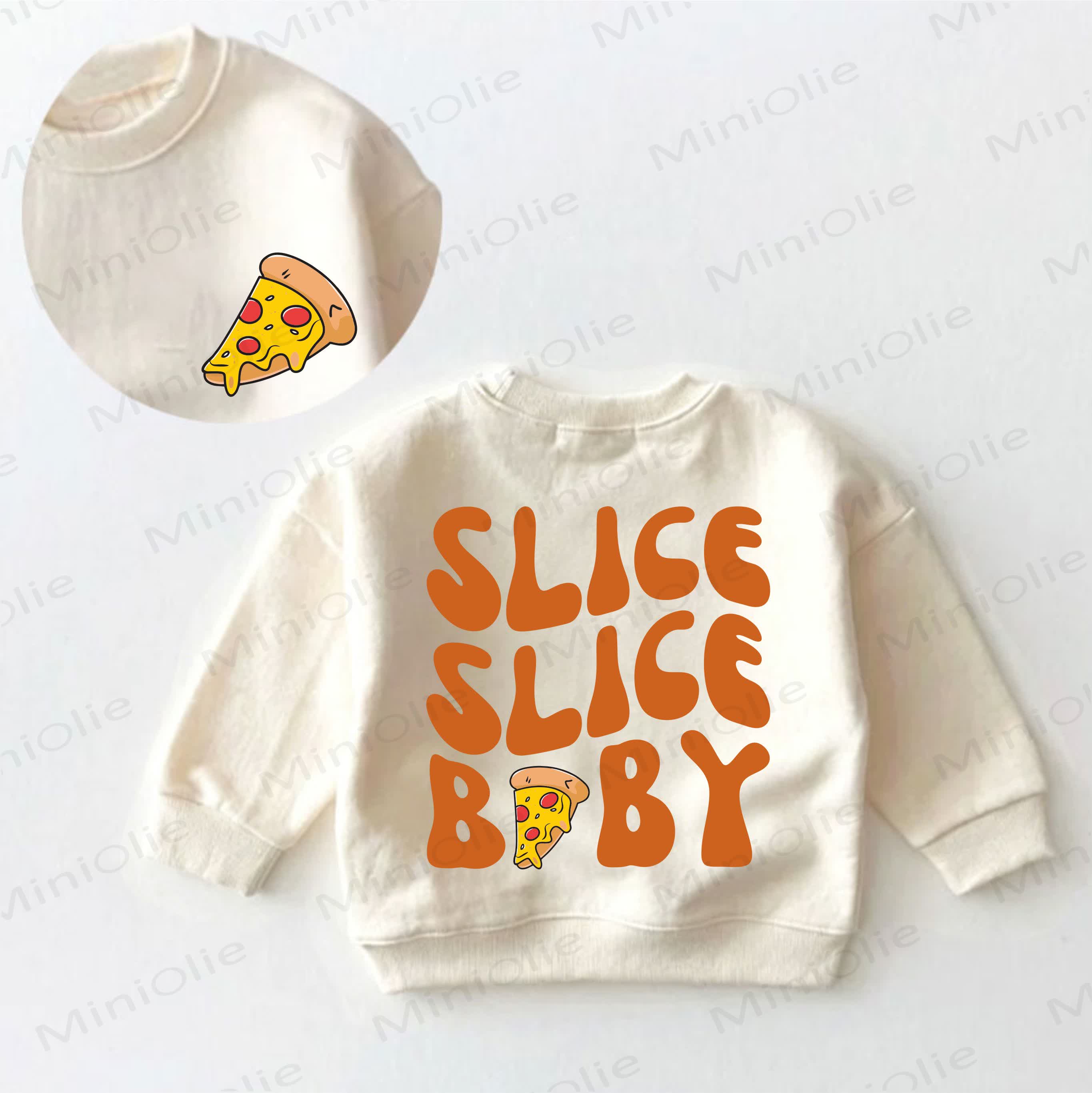 Felpa per neonati SLICE SLICE BABY - Crema - 3-5T - image 1