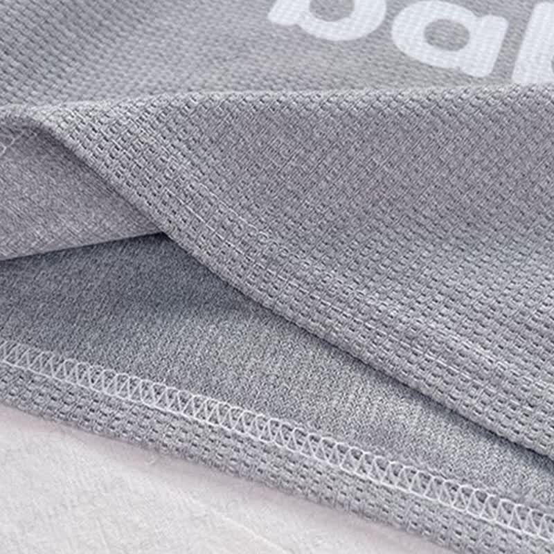 Completo da casa per neonati e bambini composto da maglietta e pantaloncini in maglia a nido d'ape. - image 8