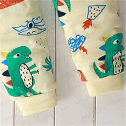 Pigiama a girocollo per neonati e bambini piccoli Dino - image 4