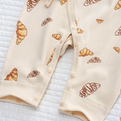 Baby Croissant Kimono Albicocca Tutina - image 7