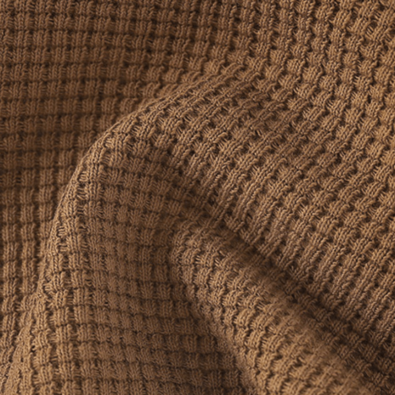 Pantaloni a nido d'ape per neonati e bambini piccoli, tinta unita - image 6