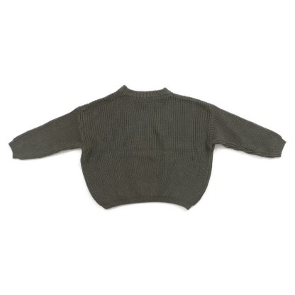 Maglione caldo tinta unita per neonati e bambini - image 13