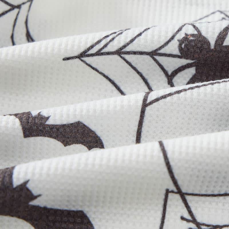 Set di 2 pezzi Baby Bat con stampa ragnatela a nido d'ape. - image 7
