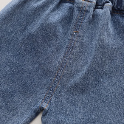 Completo in denim 3 pezzi per bambini con orsetto HUMAN MADE - image 22