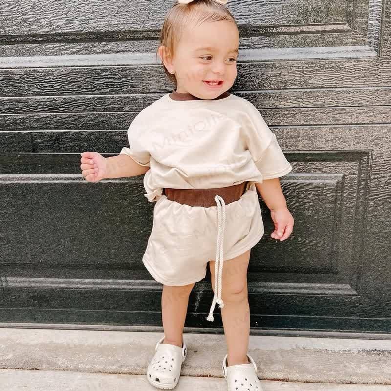 Tuta morbida da neonato in 2 pezzi, set ampio - image 4