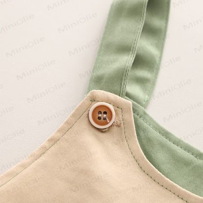 Salopette a forma di orso per neonati e bambini - image 4