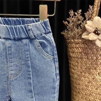 Set da 2 pezzi con maglietta e pantaloni a ali per bambine - image 11
