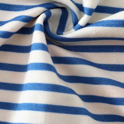 Tutina a righe con stampa animalier per neonati - image 8