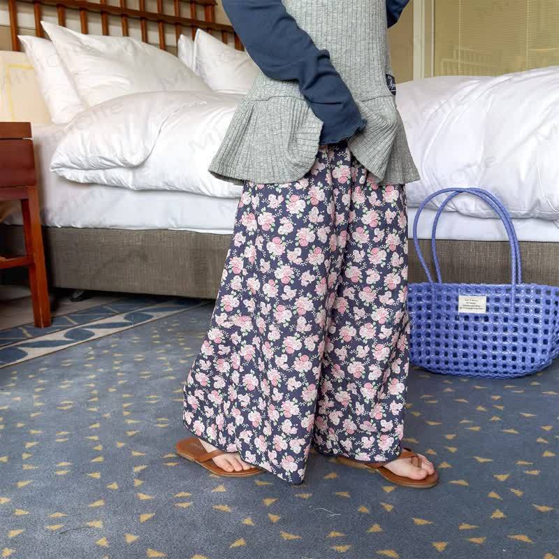 Pantaloni a fiori/pois per bambina - image 4