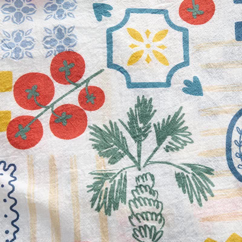 Completo per neonati e bambini piccoli con maglietta e pantaloncini con stampa a tema cibo. - image 6