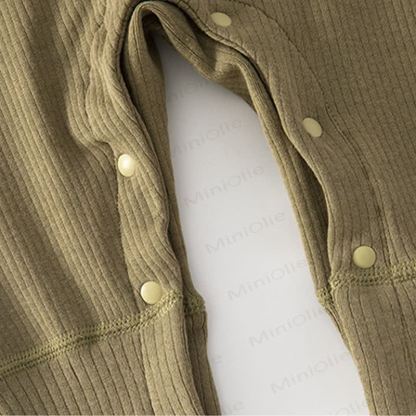 Tutina a coste con motivo a cavallo per neonati - image 7