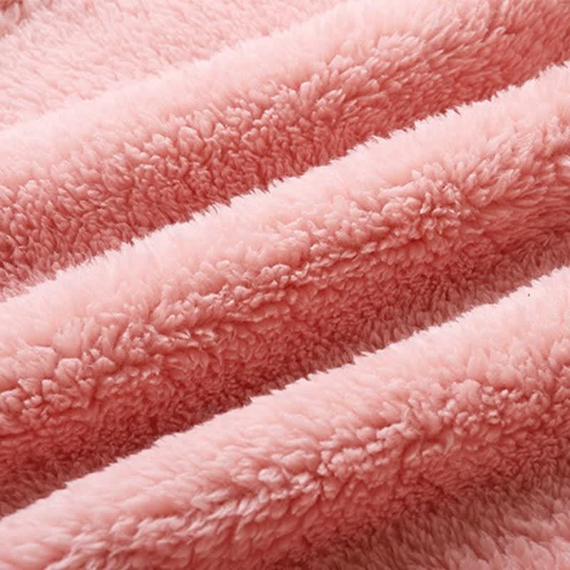 Set pigiama per neonati composto da giacca con cappuccio e pantaloni in peluche, due pezzi. - image 12