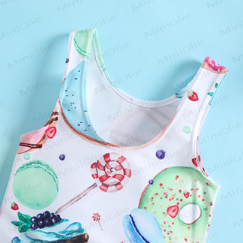 Costume da bagno intero a forma di ciambella per neonati e bambini - image 4