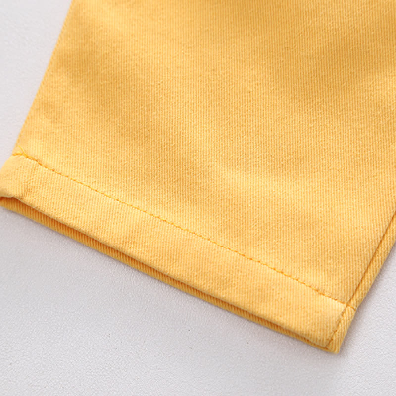 Set di 2 pezzi per neonati con orso colorato e adorabile salopette - image 13