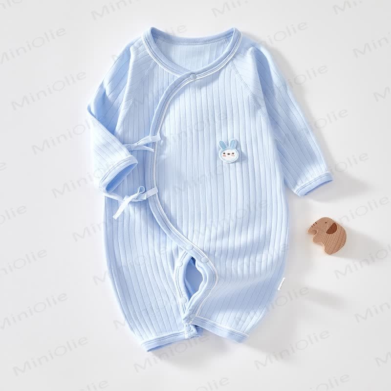 Tutina kimono senza cuciture Baby Bunny - Blu - 3-6 mesi - image 3