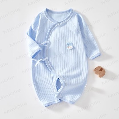 Tutina kimono senza cuciture Baby Bunny - Blu - 3-6 mesi - image 3