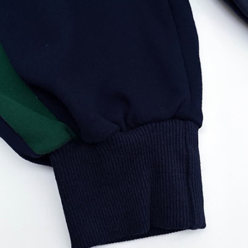 Giacca con cappuccio o pantaloni da jogging color block per neonati e bambini piccoli - image 8