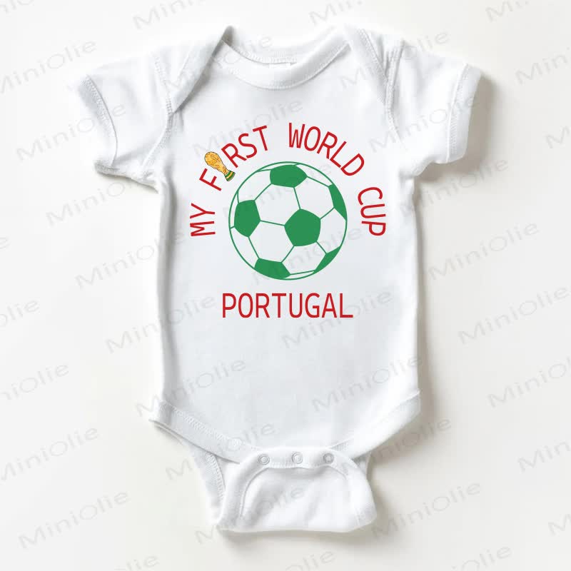 IL MIO PRIMO MONDIALE PORTOGALLO Body bianco per neonato - Bianco - 18-24 mesi - image 1