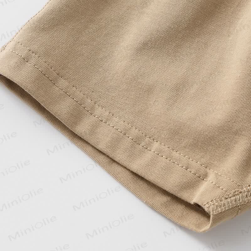 Pantaloncini con stampa di orsetto in stile cartone animato - image 9