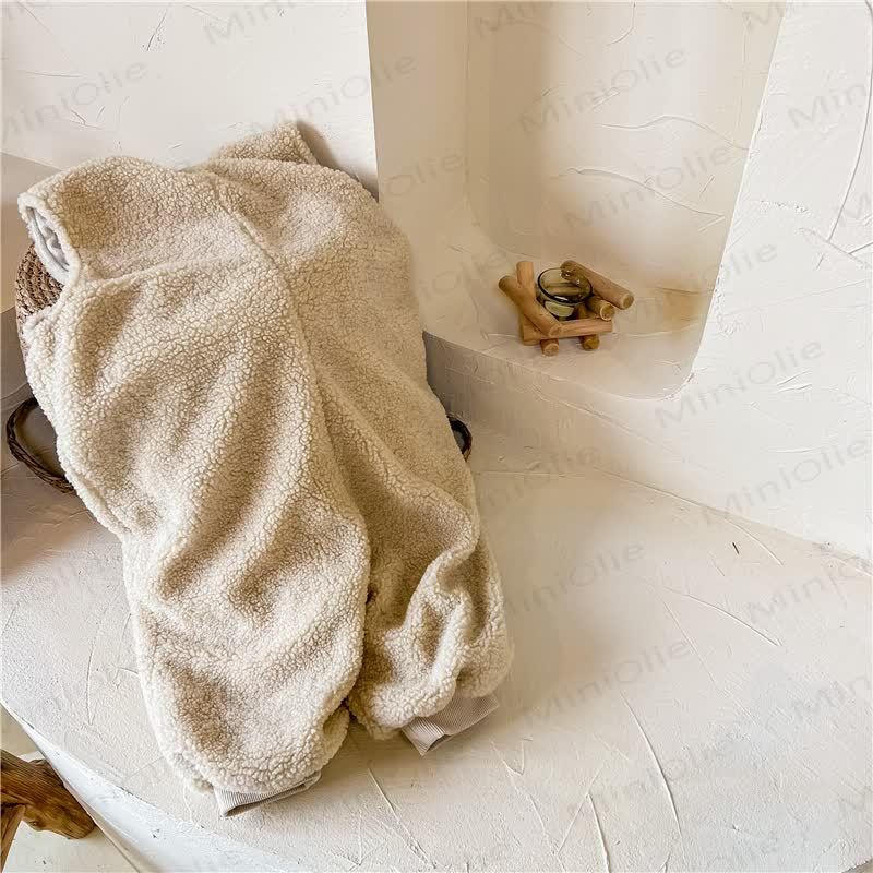 Salopette in pile per bambina - image 10