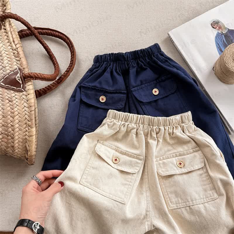 Pantaloni larghi a fiori per neonati e bambini - image 7