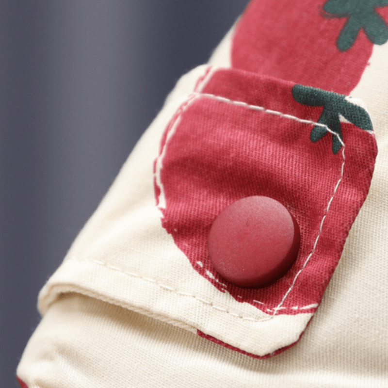 Trench con cappuccio a forma di pomodoro per bambina - image 14