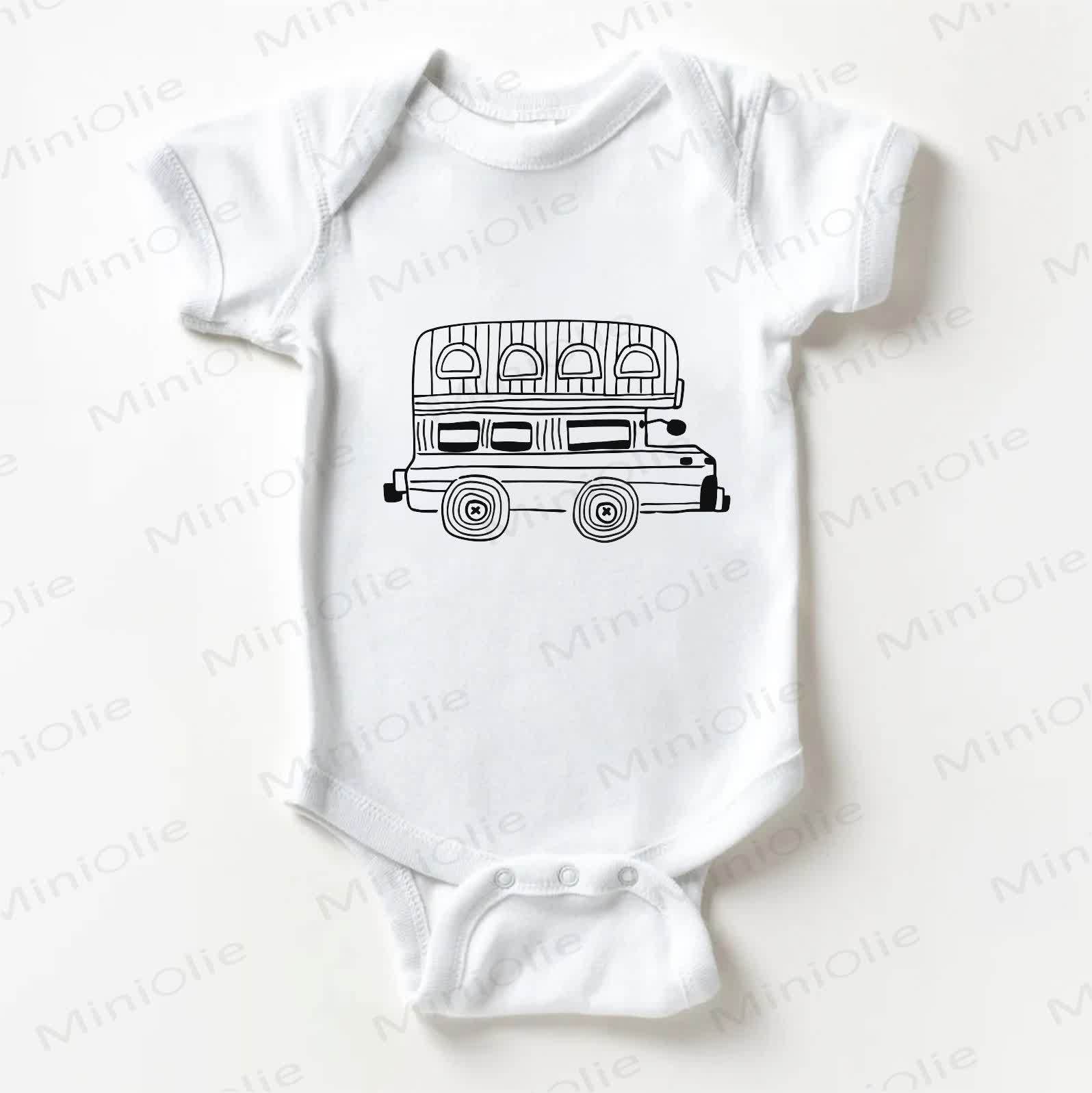 Body bianco Baby Bus - Bianco - 18-24 mesi - image 1