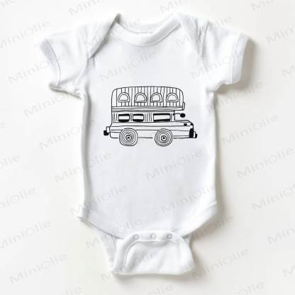 Body bianco Baby Bus - Bianco - 18-24 mesi - image 1