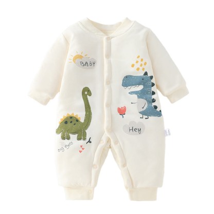 Tutina per bambini con dinosauro BABY HEY - Albicocca - 12-15M - image 2