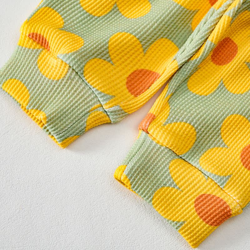 Set di 2 pezzi Baby Green Waffle Flower - image 6