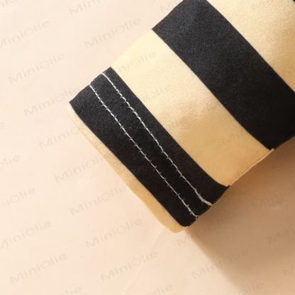 Set ape giallo 2 pezzi per neonato con fascia - image 5