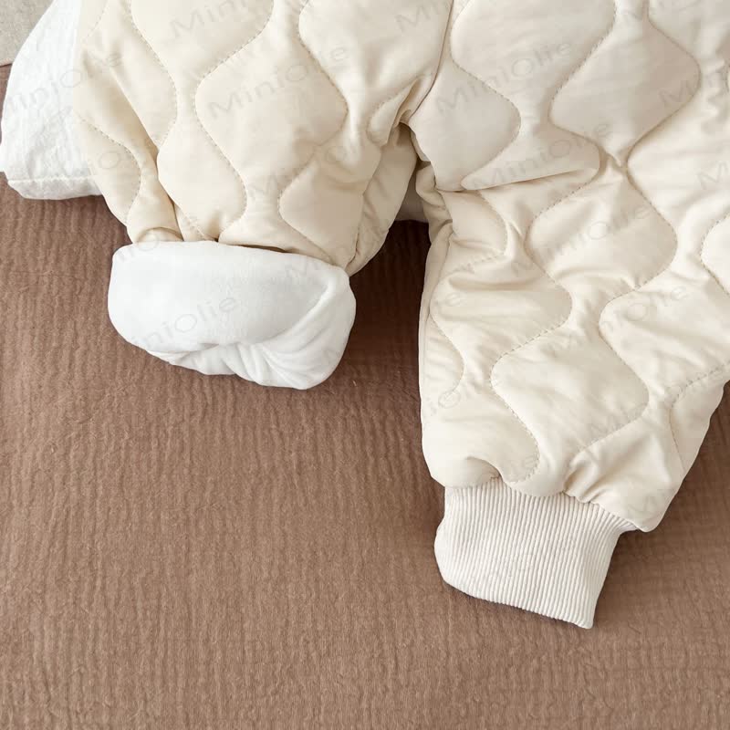 Set 2 pezzi trapuntato in tinta unita per neonati e bambini - image 11