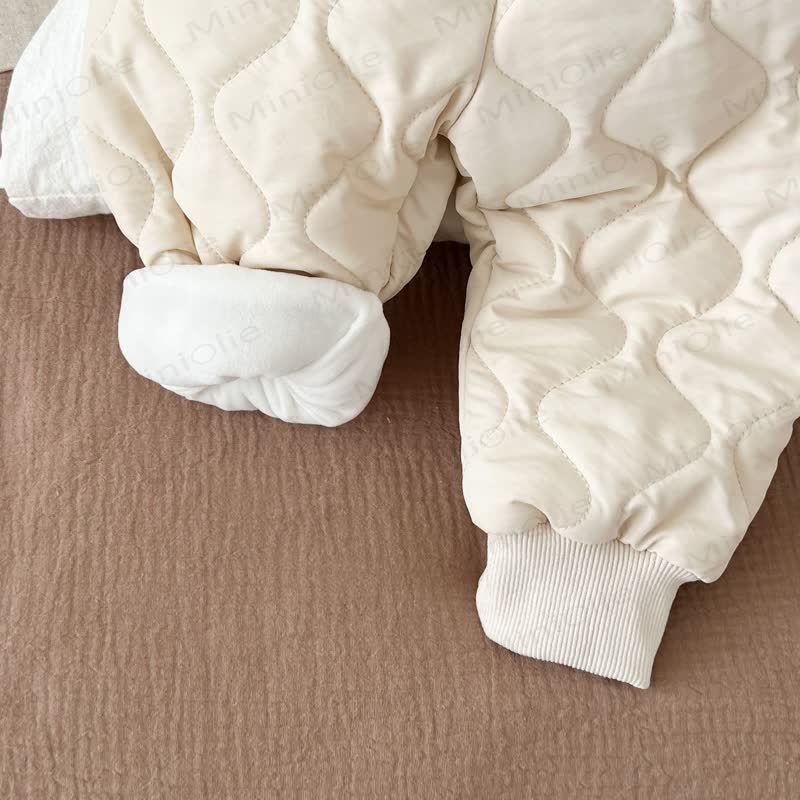 Set 2 pezzi trapuntato in tinta unita per neonati e bambini - image 11