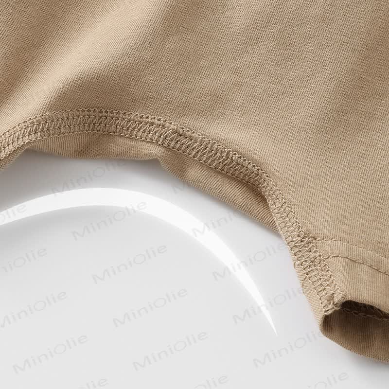 Pantaloncini con stampa di orsetto in stile cartone animato - image 8
