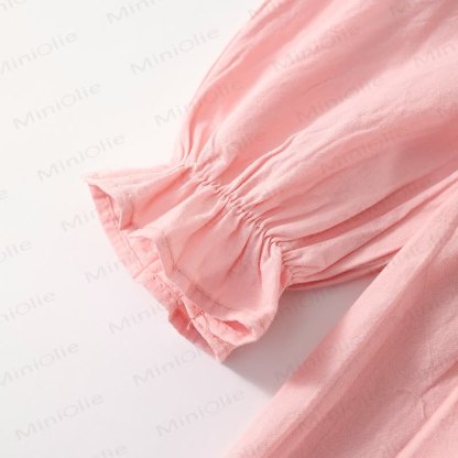 Vestito dolce con fiocco di fragole e coniglietto per bambini - image 7
