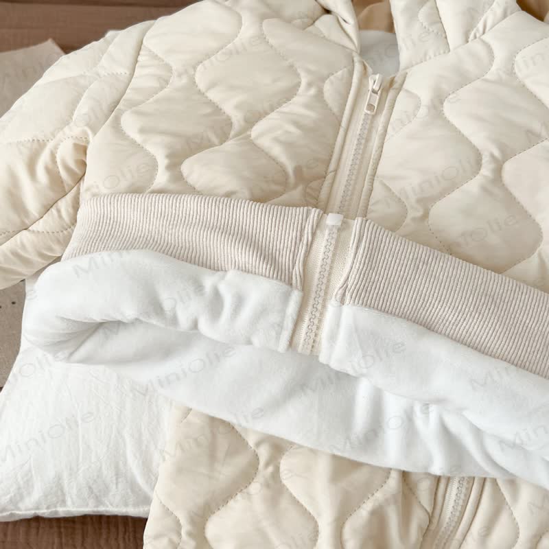 Set 2 pezzi trapuntato in tinta unita per neonati e bambini - image 7