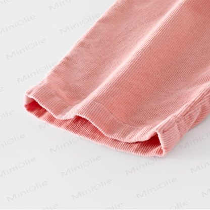 Pantaloni in velluto a coste a fiori per neonati e bambini - image 6