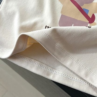 T-shirt a maniche lunghe per bambini HAPPY BABY con stampa orsetto - image 12