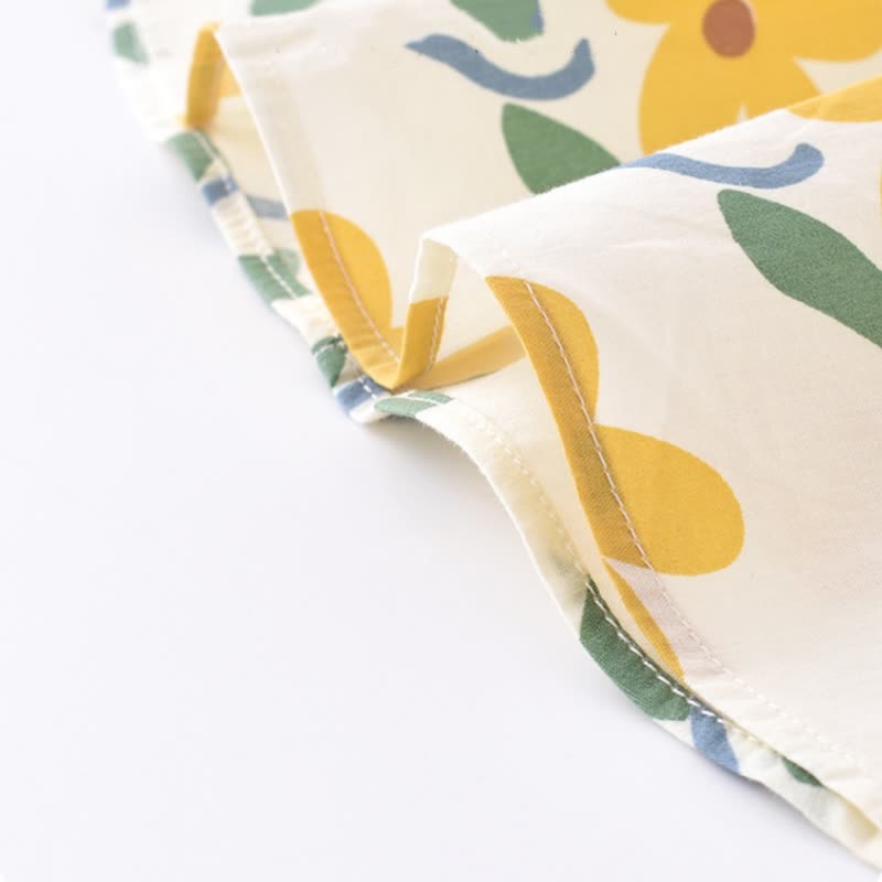 Vestitino senza maniche con stampa floreale/frutta per neonata - image 15
