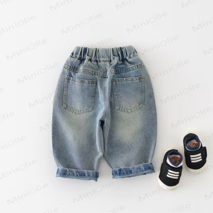 Pantaloni in denim per neonati e bambini MARCH PARIS - image 5