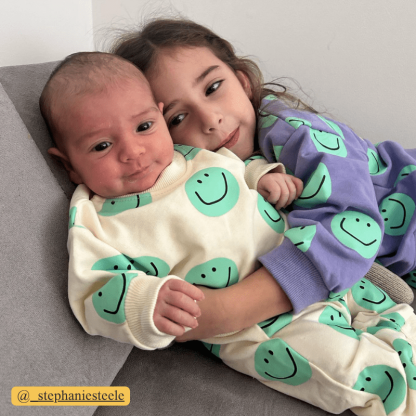 Set 2 pezzi Smiley per neonati e bambini - image 4