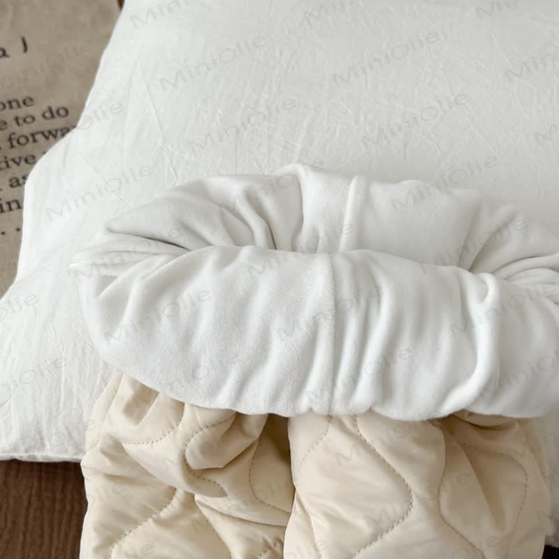 Set 2 pezzi trapuntato in tinta unita per neonati e bambini - image 9