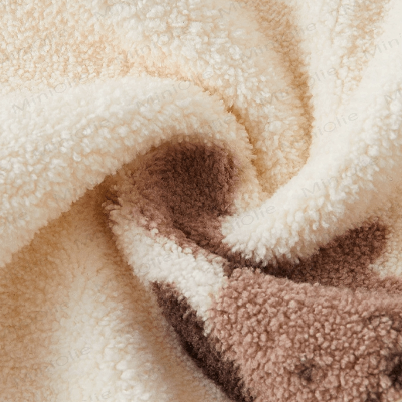 Tutina con cappuccio a forma di cucciolo di peluche per neonati - image 5