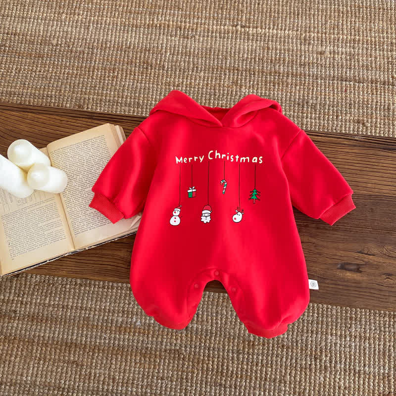 BUON NATALE Tutina con cappuccio per neonato - image 18