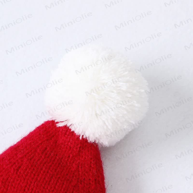 Berretto con pompon di Natale per bambini - image 4