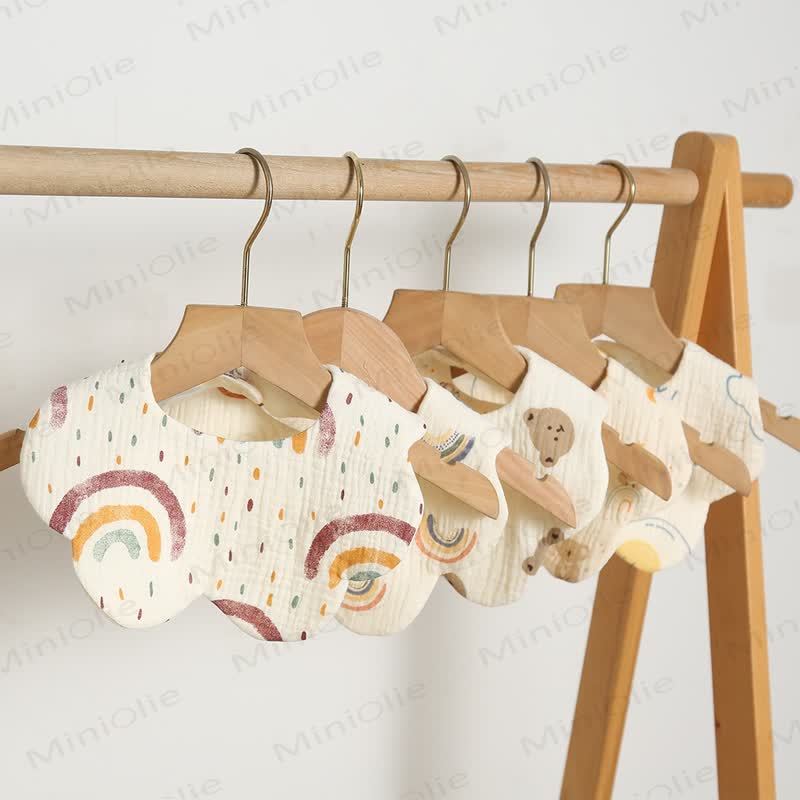 Bavaglino assorbente a 6 strati per neonati, 1 pezzo - image 1