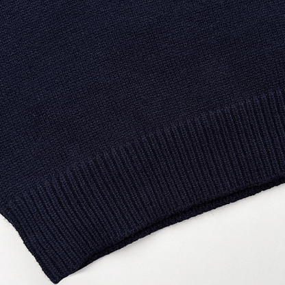 Maglione a mezza zip color block o pantaloni in denim per neonati e bambini piccoli - image 9