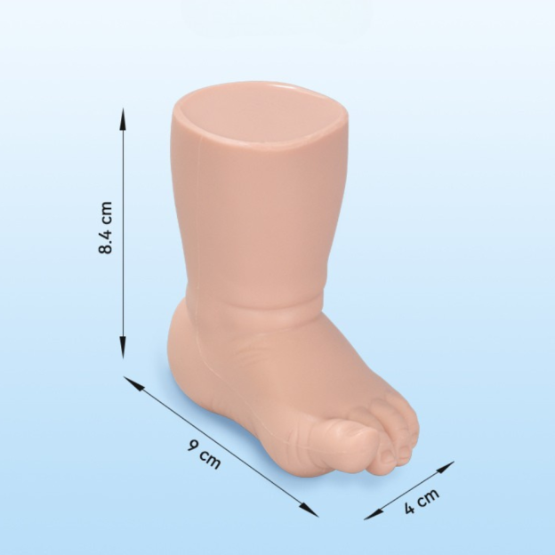 Dimensions Of Infant Heel Prick Simulator